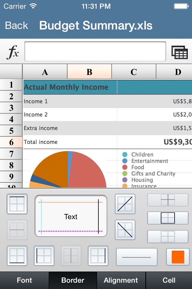 SpreadSheet -Excel Edition screenshot 4