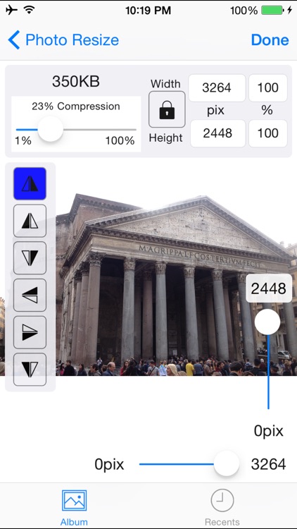 Photo Resize, Rotate, Flip & Compress