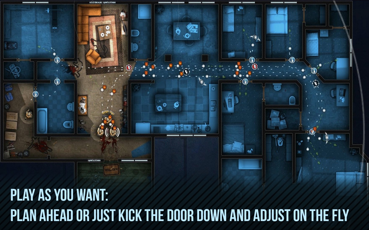 Screenshot do app Door Kickers