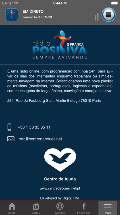 Rádio Positiva França