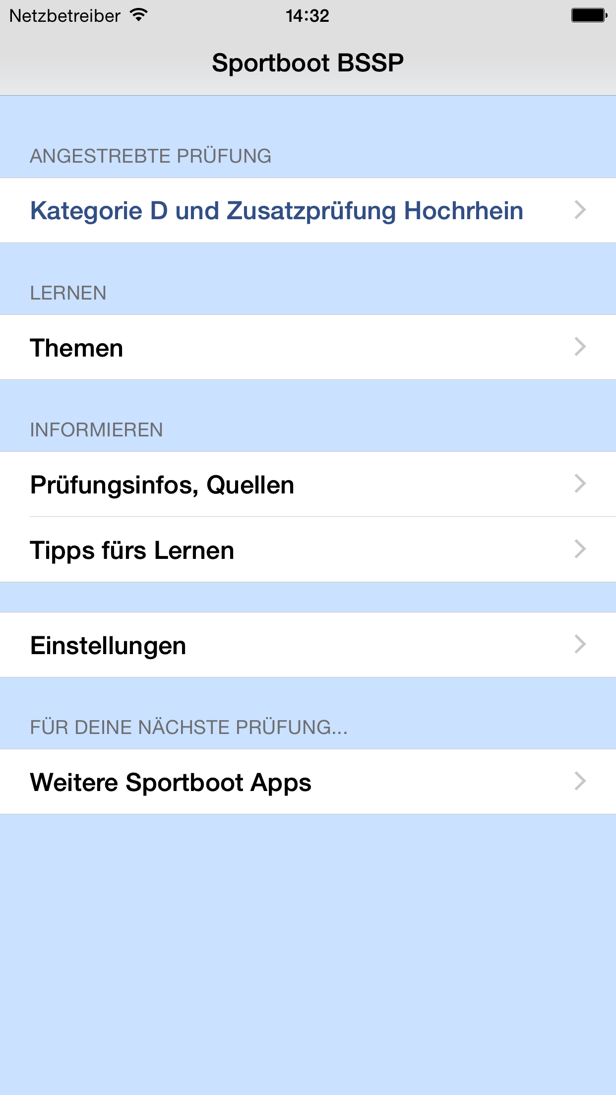 Sportboot BSSP