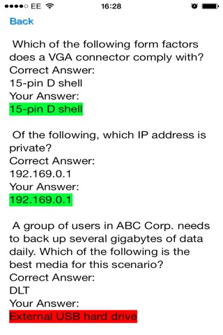 CompTIA Revision screenshot 2