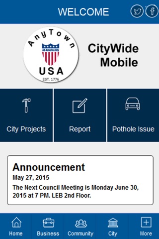 CityWide Mobile screenshot 2