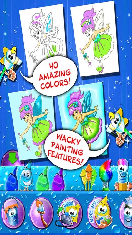 Color Drops - Children’s Animated Draw & Paint Game HD!