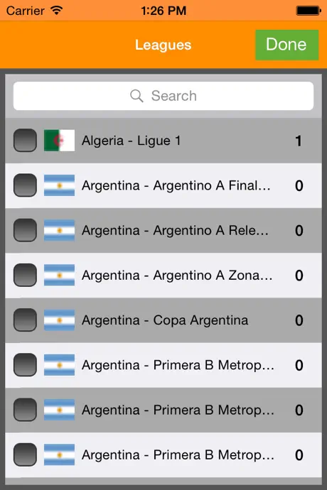 OddsCheck for iPhone