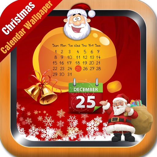 Christmas Wallpapers with Calendar - Christmas Countdown on your Lock Screen! icon