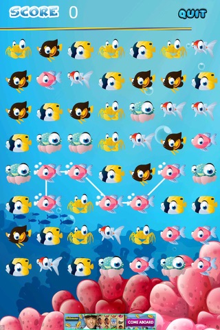A Cute Fish Match Mania - Super Fun & Free Puzzle Game For Kids screenshot 3