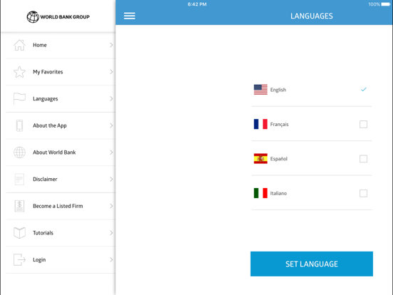 Pick Remit iPad screenshot