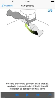 VTie Premium - slips guiden - tie a tie guide with style for occasions like a business meeting, interview, wedding, party iphone bilder 3