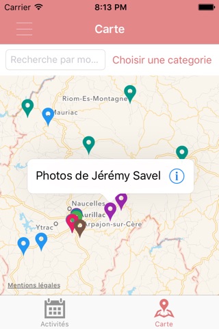 Cantal Activité screenshot 3
