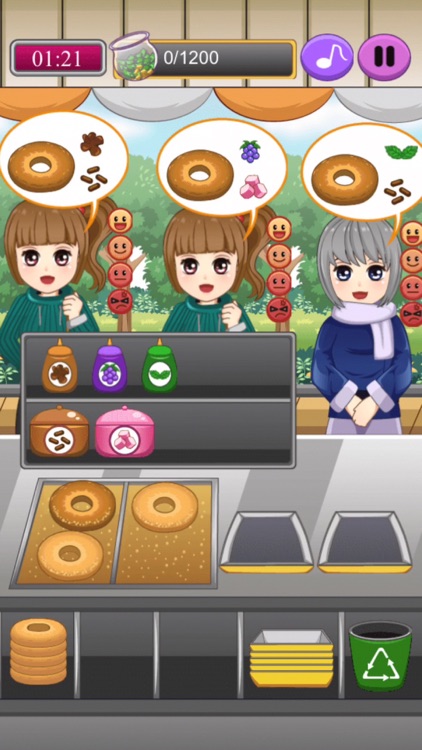 Heavenly Sweet Donuts - Free and funny time management game app for kids about a famous recipe screenshot-3