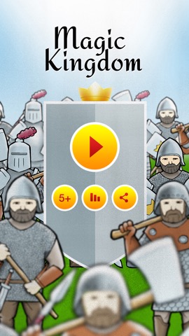 「魔法の王国」とは、魔法、戦争、中世時代の城を使った、マッチ３ゲームです。のおすすめ画像4