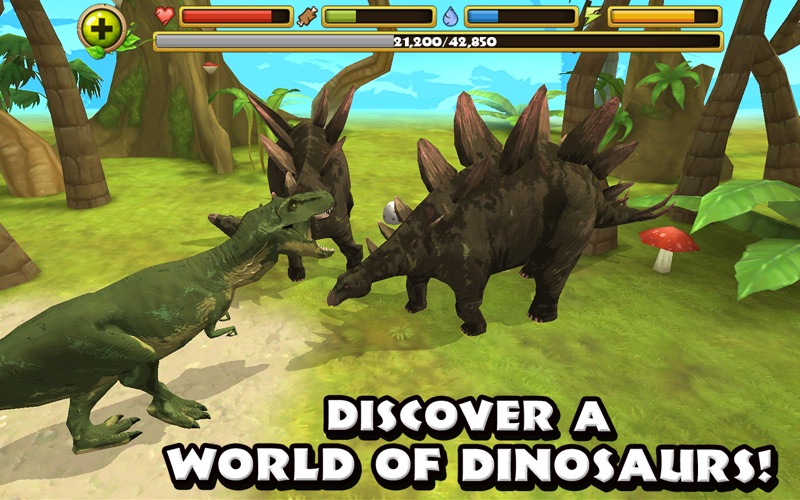 Screenshot #1 pour Jurassic Life: Tyrannosaurus Rex Dinosaur Simulator