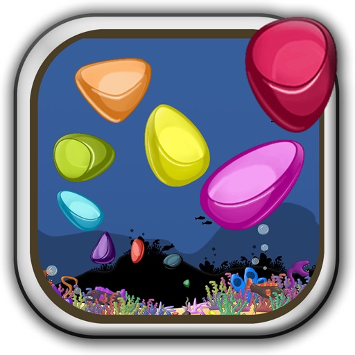 Ocean Gem Harvester Free - Drag and Match 3 Jewel Puzzler icon