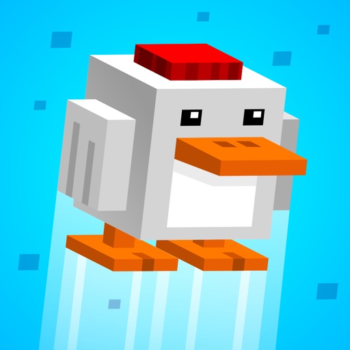 Pixels Bird Fly Icon