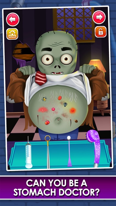 Screenshot #1 pour Stomach Injury Doctor Hospital - little surgery salon kids games for boys!