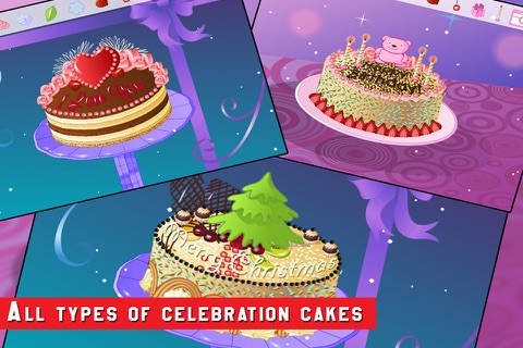 Birthday Cake Maker - Make Your Own Design Cake screenshot 2