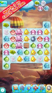 marine adventure -- collect and match 3 fish puzzle game for tango iphone screenshot 2