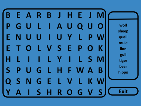 Screenshot #4 pour Classic Wordsearch