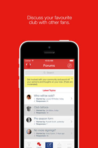 Fan App for Arsenal FC screenshot 2