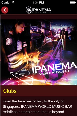 Ipanema World Music Bar screenshot 2