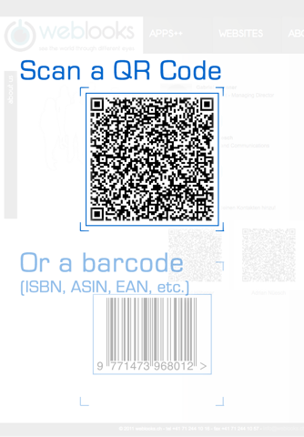QR & Barcode Reader and Scanner - simple and fast for all kinds of products and books screenshot 3