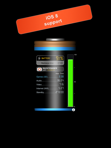 iBattery Pro - Battery status and maintenanceのおすすめ画像1