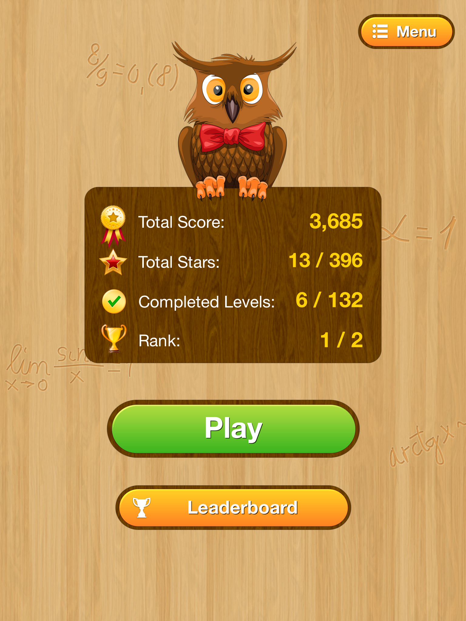 Math Master - education arithmetic puzzle games, train your skills of mathematics screenshot 9
