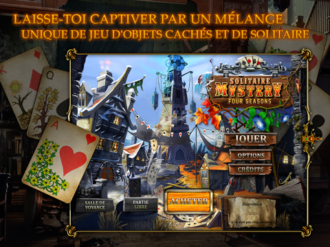 Screenshot #4 pour Solitaire Mystery: Four Seasons HD