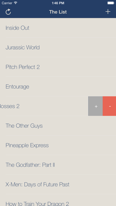 Screenshot #1 pour MovieList