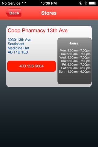 Coop Pharmacy 13th Ave screenshot 2