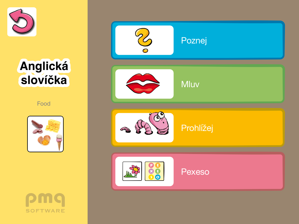 Anglická slovíčka s obrázky