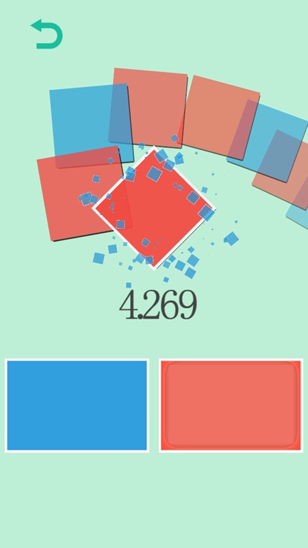 Red vs. Blue - Don't Tap Wrong The Color Tiles screenshot 3
