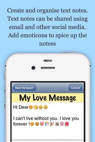 Super Notepad and Memo Pad (Lite version) screenshot 2