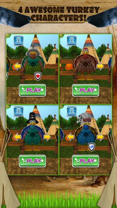 Screenshot #1 pour Turkey Run 3D Thanksgiving Infini Runner jeu gratuit