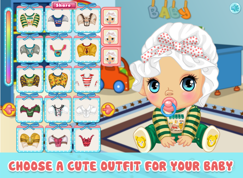 Sweet Babies  - Baby Game iPad screenshot