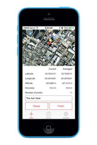 GPS Averager screenshot 4