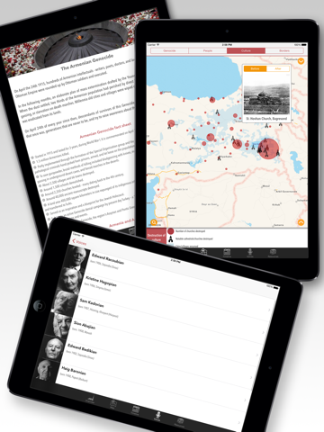 Armenian Genocide iPad screenshot 1 - Education app