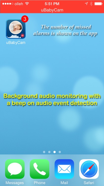 uBabyCam with AV recording screenshot-3