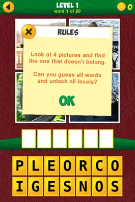 Game screenshot 4 Pics: Find the odd word II apk