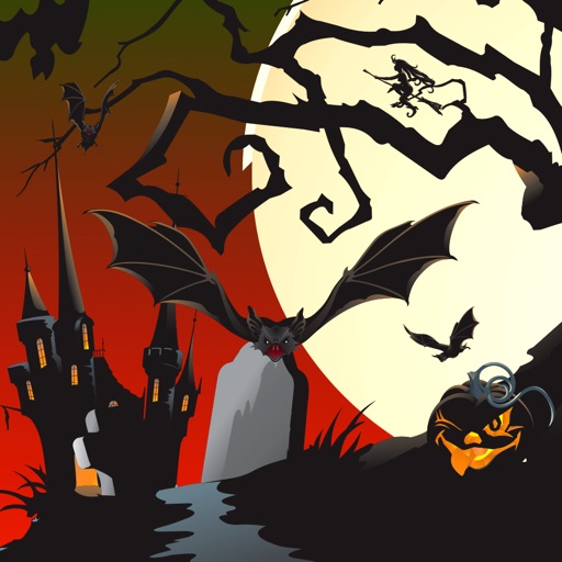 Bat Flurry Halloween Midnight Flight iOS App