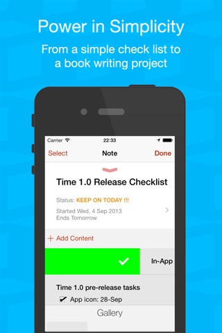 TIME - Notes, Tasks & Events screenshot 3