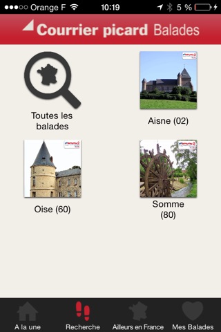 Courrier picard Balades screenshot 2