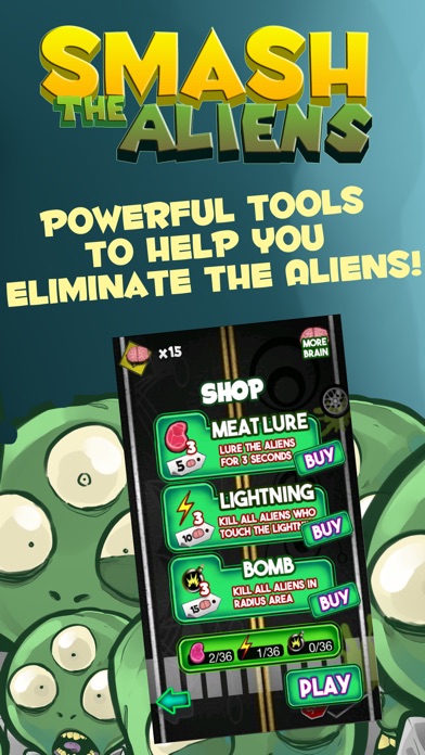 Smash the Aliens: Earth Invasion 1.0.2 IOS -