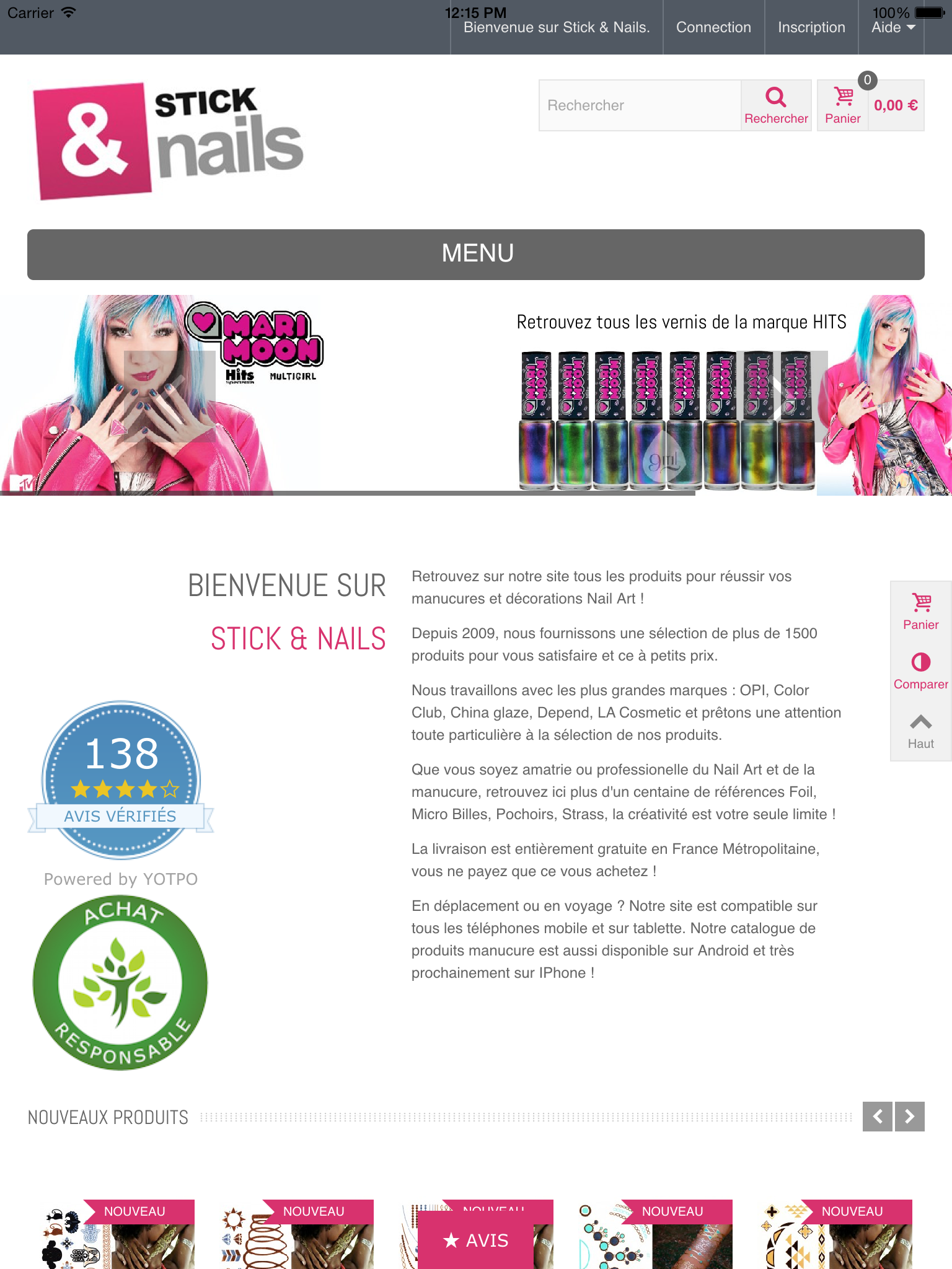 Stick & Nails - Le shopping Nail Art screenshot 4