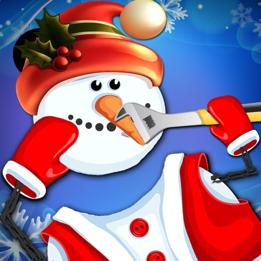 Snowman Head Build-er Saloon: A Frosty Ice-man Maker Kit for Kids game in winter Holiday Season PRO icon