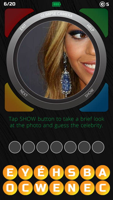 Celebrity Quiz: 1 Pic 1 Name iPhone screenshot 5 - Games app