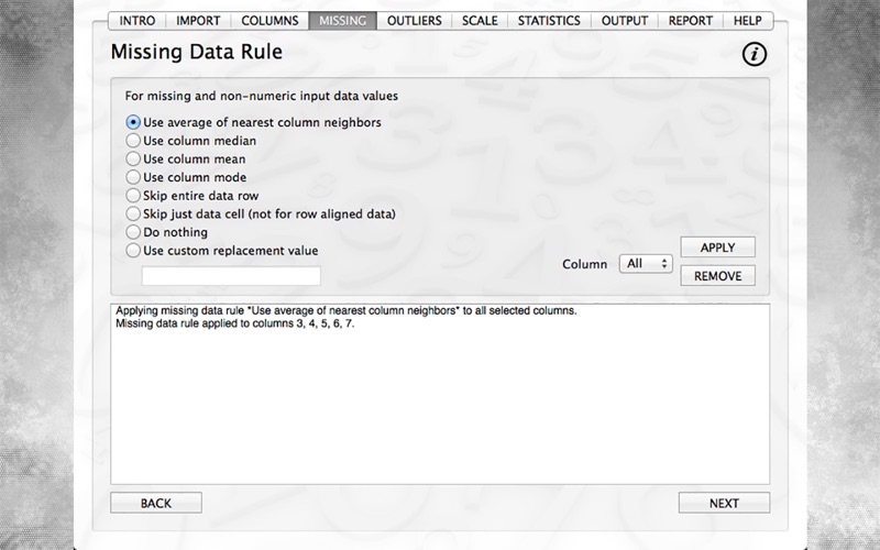 How to cancel & delete datamate numeric processor 4