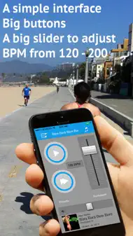 AudioStep - improve your run cadence with BPM match iphone bilder 1