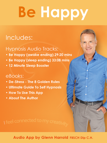 Screenshot #4 pour Be Happy - Hypnosis Audio by Glenn Harrold